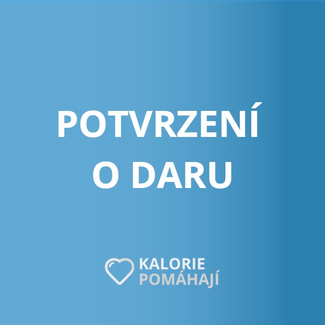 Potvrzení o daru za rok 2025